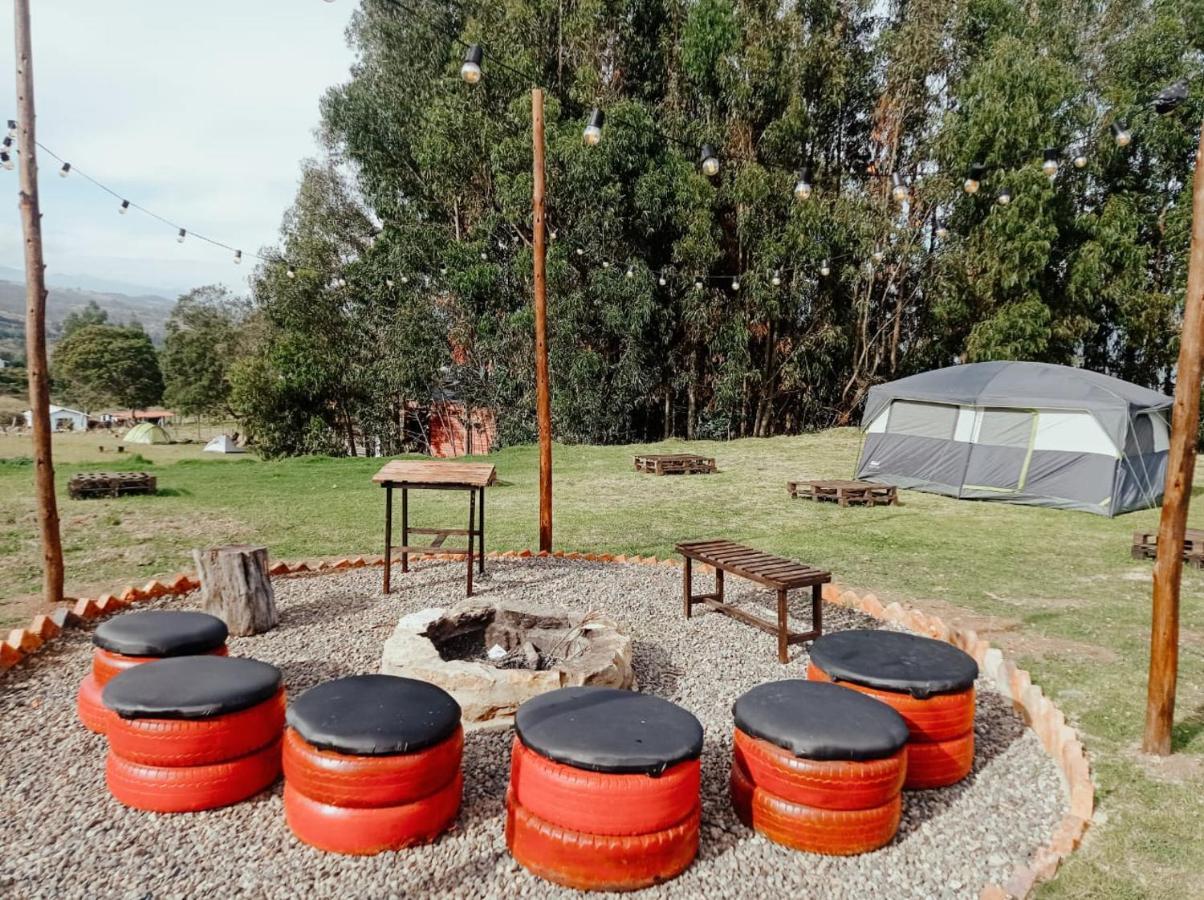 Camping Las Acacias Guatavita Esterno foto