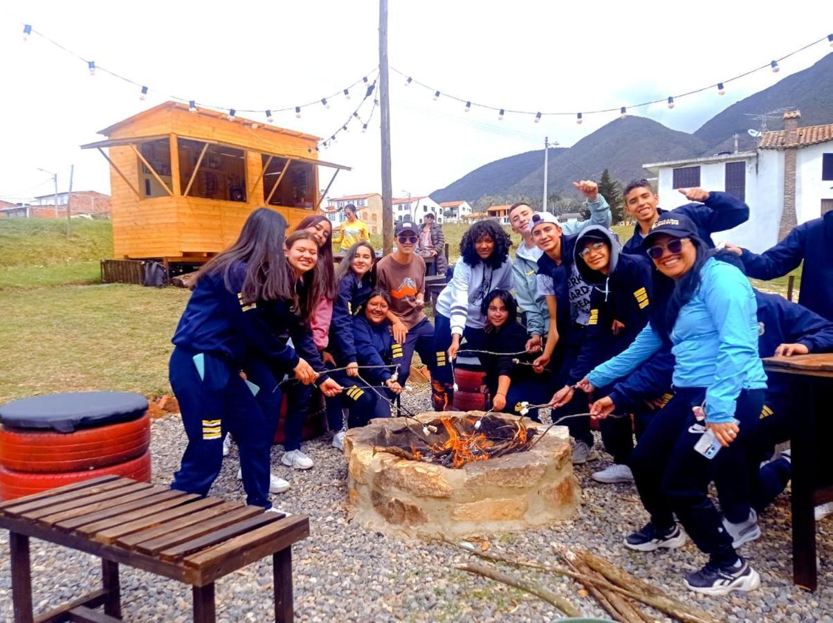 Camping Las Acacias Guatavita Esterno foto