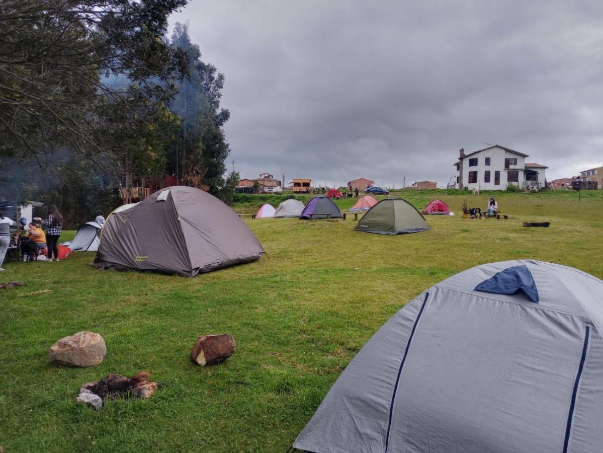 Camping Las Acacias Guatavita Esterno foto