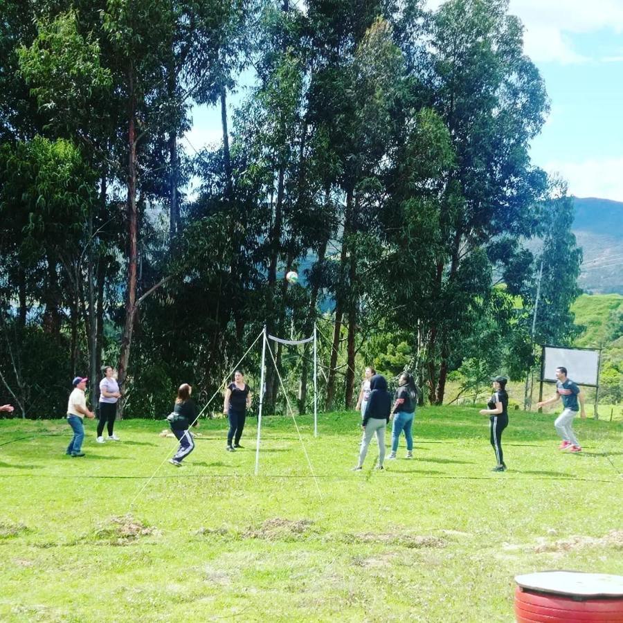 Camping Las Acacias Guatavita Esterno foto