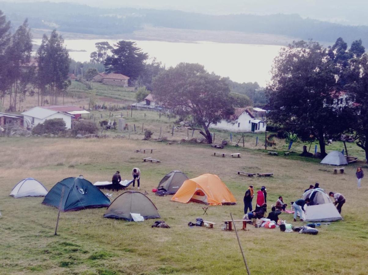 Camping Las Acacias Guatavita Esterno foto