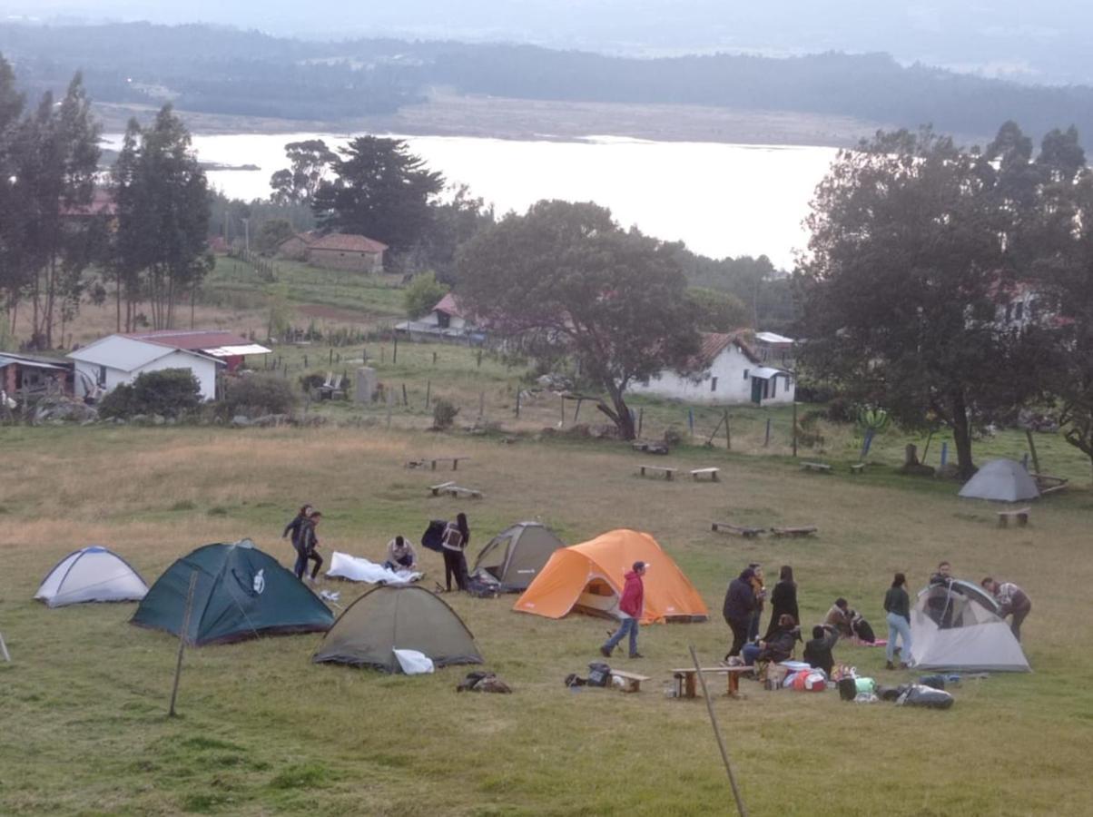 Camping Las Acacias Guatavita Esterno foto