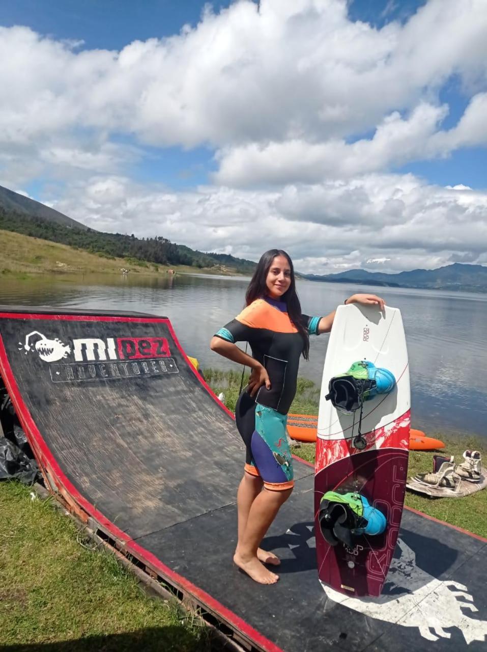 Camping Las Acacias Guatavita Esterno foto