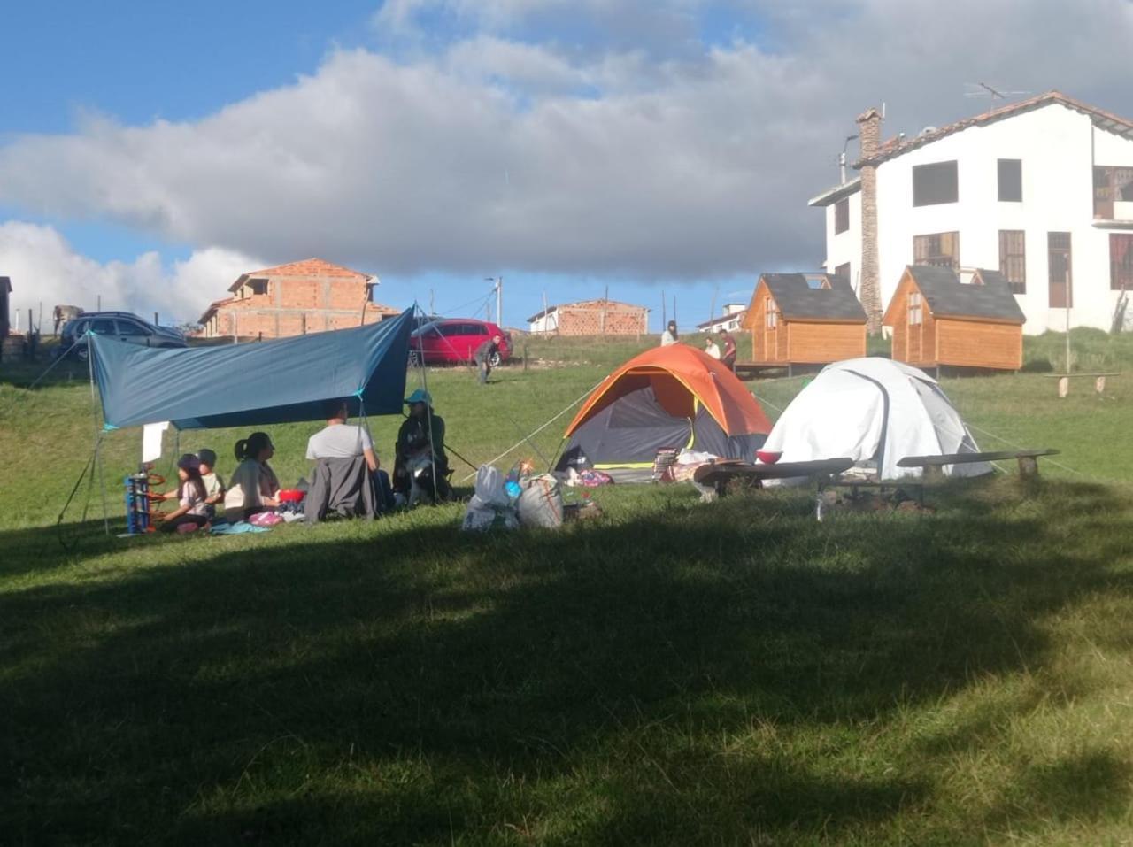 Camping Las Acacias Guatavita Esterno foto