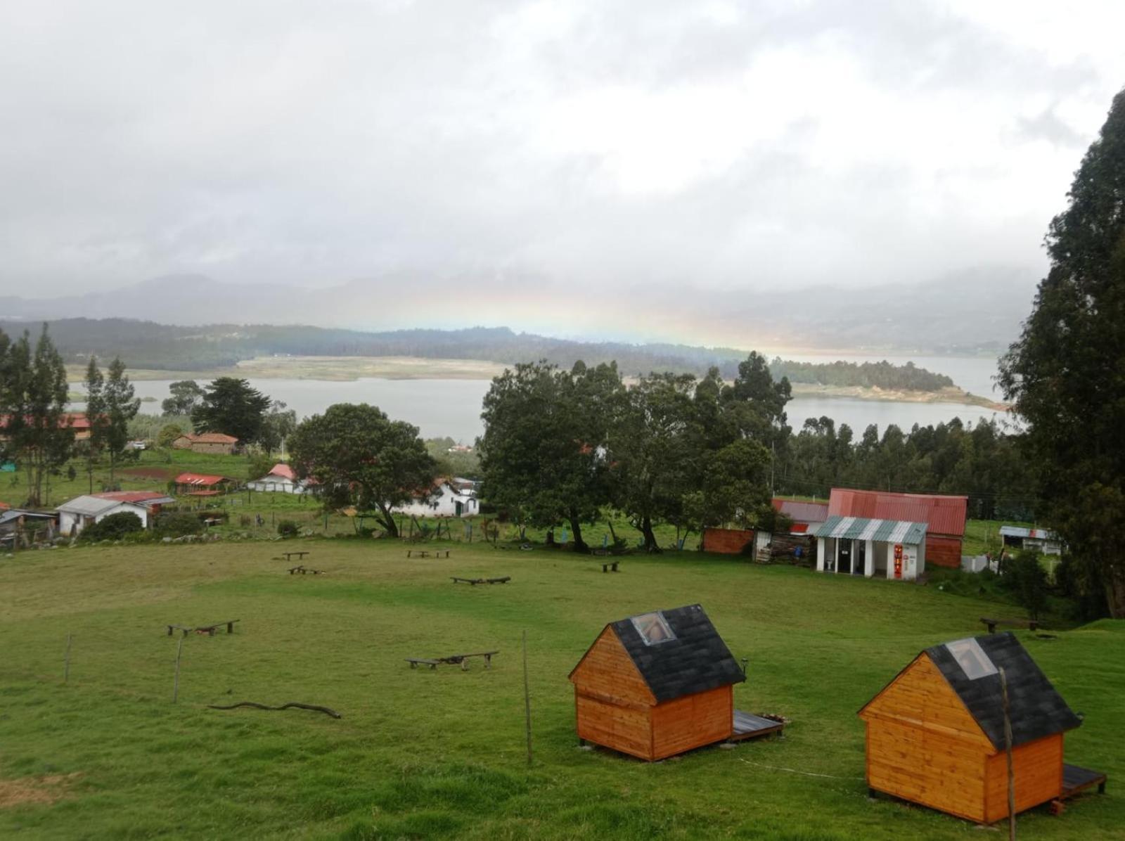 Camping Las Acacias Guatavita Esterno foto