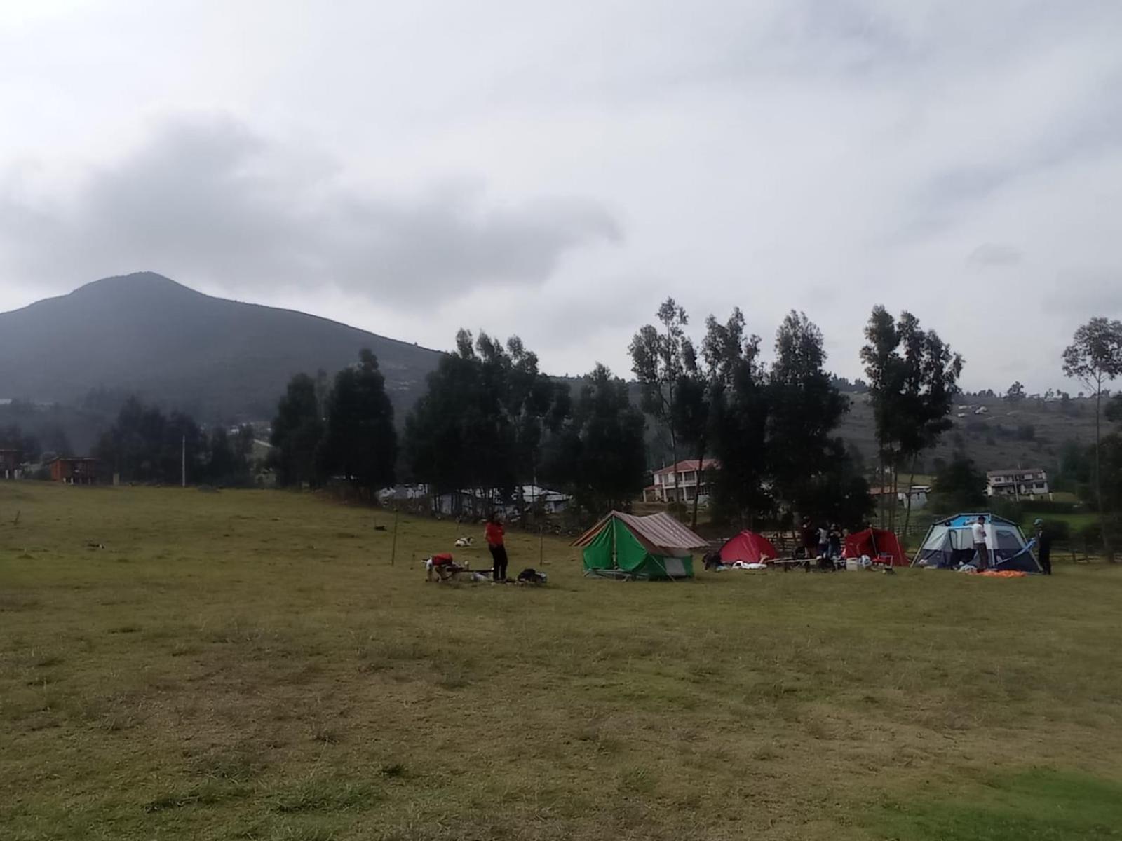 Camping Las Acacias Guatavita Esterno foto