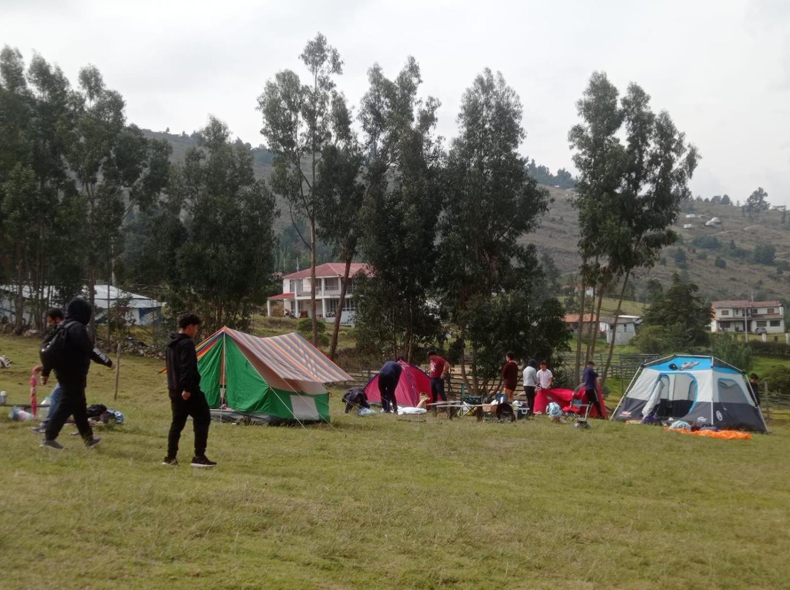 Camping Las Acacias Guatavita Esterno foto
