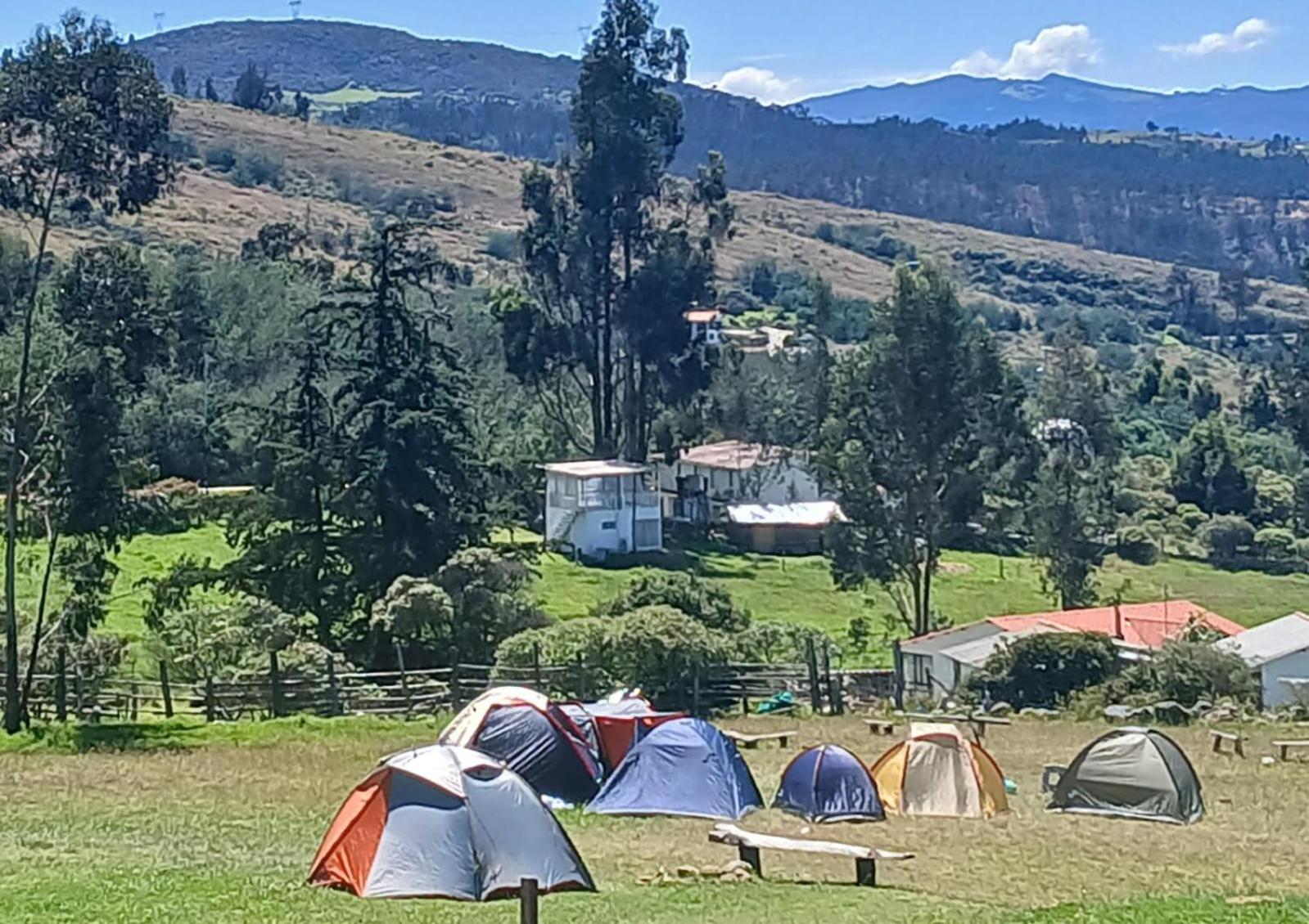 Camping Las Acacias Guatavita Esterno foto